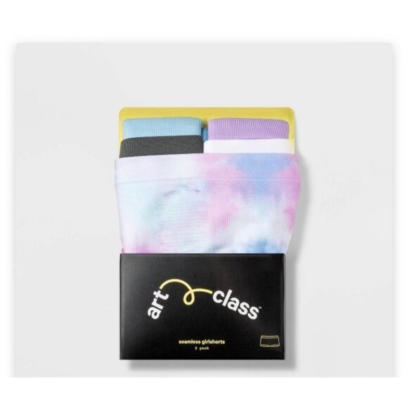 Art Class Girls 5 Pack Hipster & 5 Pack Girl Shorts Underwear Bundle-Large - Picture 2 of 10